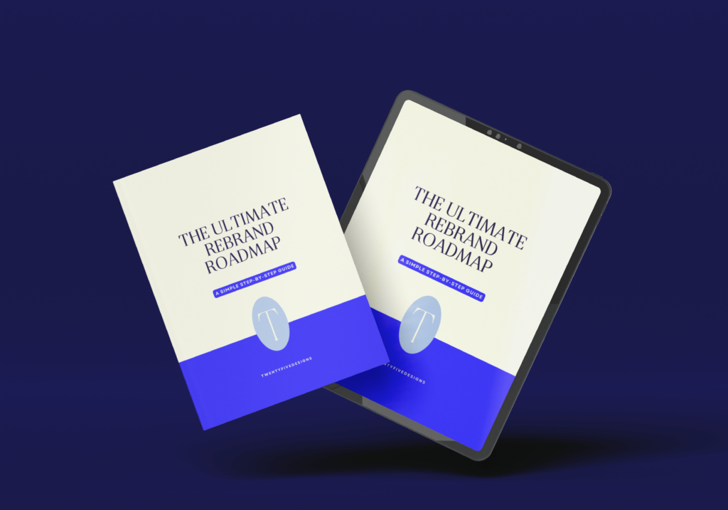 The Ultimate Rebrand Roadmap A Simple Step-by-Step Guide MOCKUP